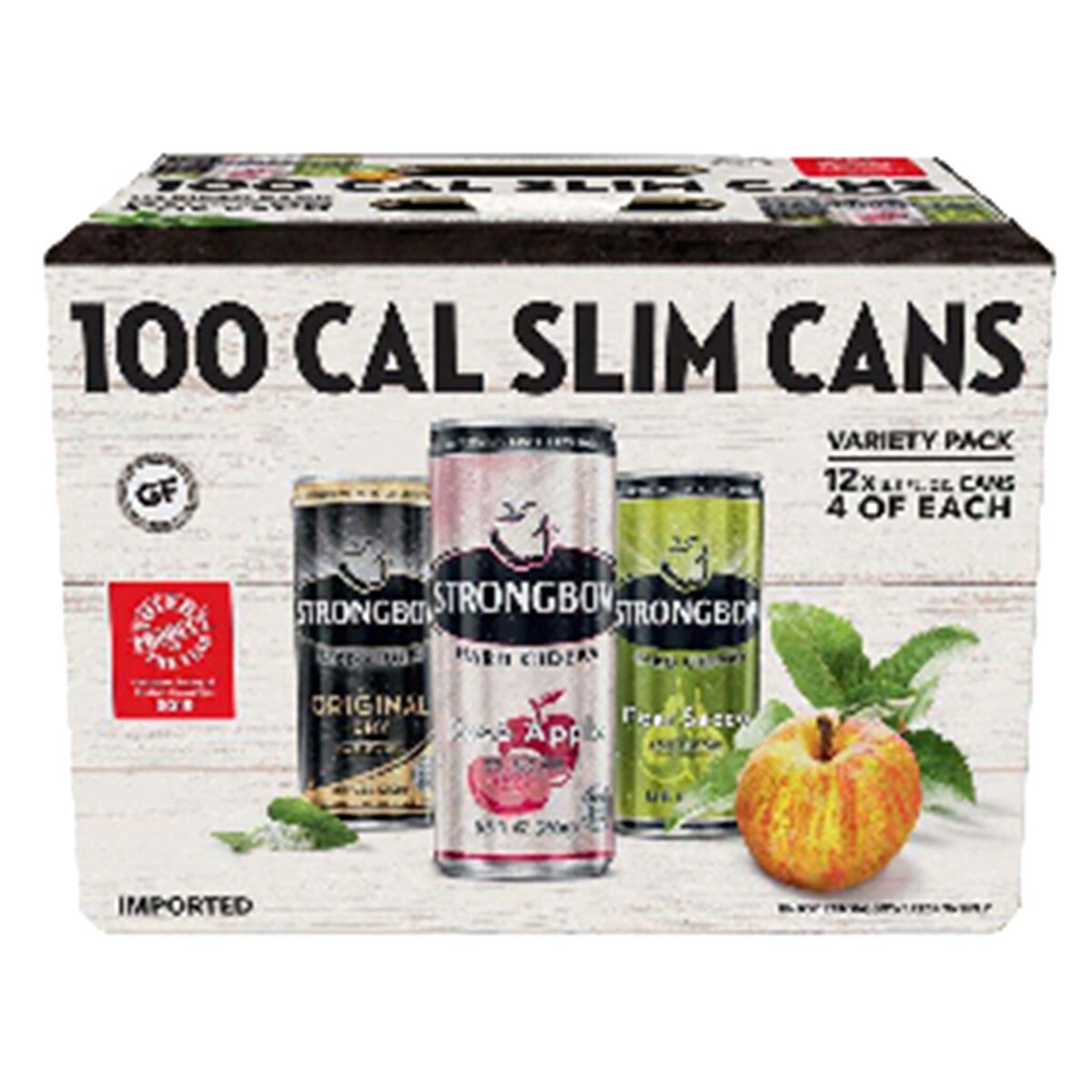 slide 1 of 1, Strongbow Variety Pack Hard Cider, 12 Pack, 8.5 fl oz Cans, 12 ct; 8.5 oz