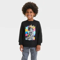 Toddler Boys' Merch Traffic Notorious Big Pullover Sweatshirt - Black 5T