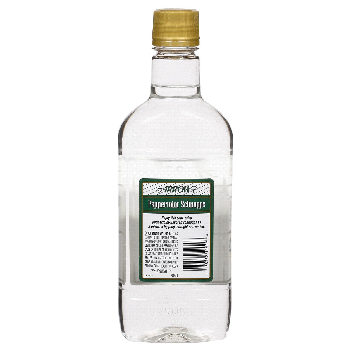 slide 2 of 2, Arrow Peppermint Schnapps, 750 ml