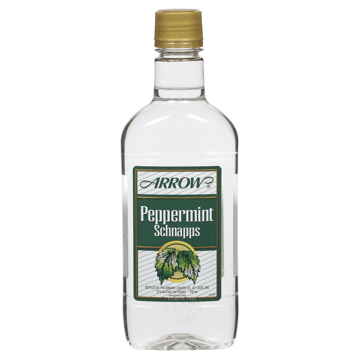 slide 1 of 2, Arrow Peppermint Schnapps, 750 ml