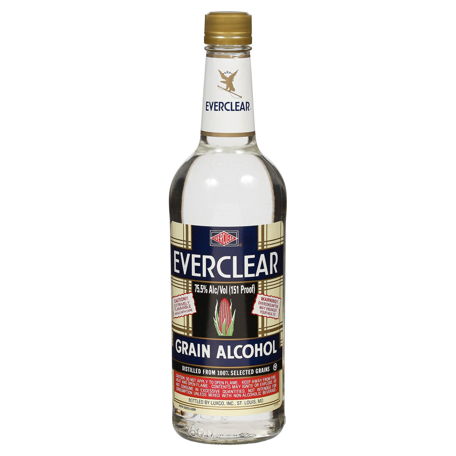 slide 1 of 2, Everclear Grain Alcohol 750 oz, 750 oz