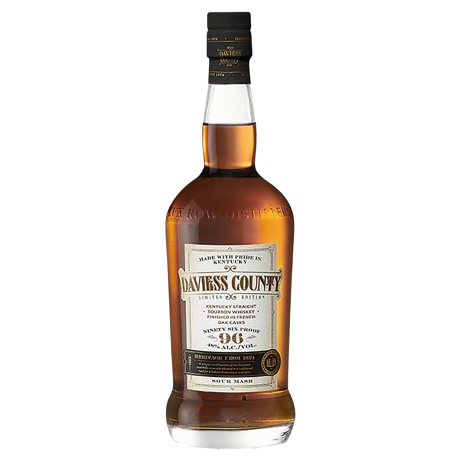 slide 1 of 1, Daviess County Kentucky Straight Bourbon Whiskey French Oak Finish, 750ML, 750 ml