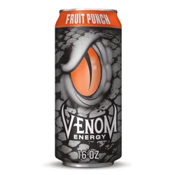 Venom Fruit Punch Energy Drink- 16 fl oz
