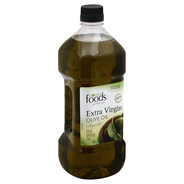 slide 1 of 1, Lowes Foods Olive Oil Extra Virgin, 51 oz