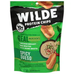 Wilde Spicy Queso Flavor Protein Chips 4 oz