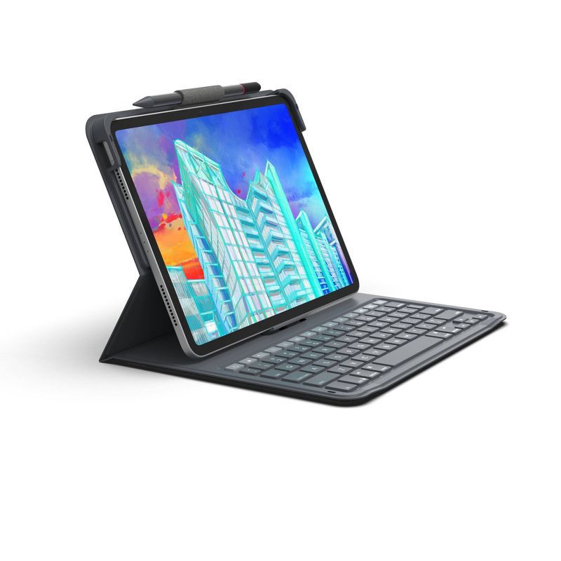 slide 2 of 4, ZAGG iPad 10.9" Messenger Folio 2 Keyboard, 1 ct