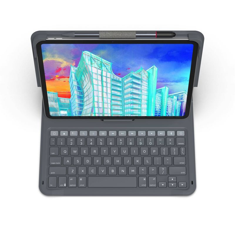 slide 3 of 4, ZAGG iPad 10.9" Messenger Folio 2 Keyboard, 1 ct