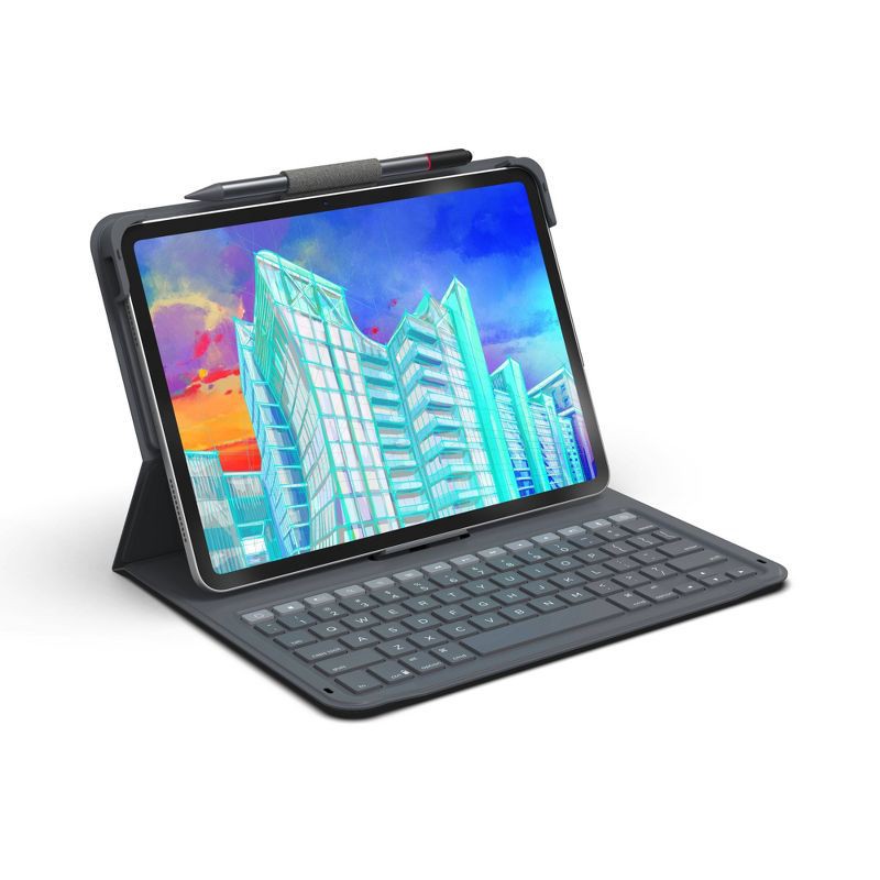 slide 1 of 4, ZAGG iPad 10.9" Messenger Folio 2 Keyboard, 1 ct