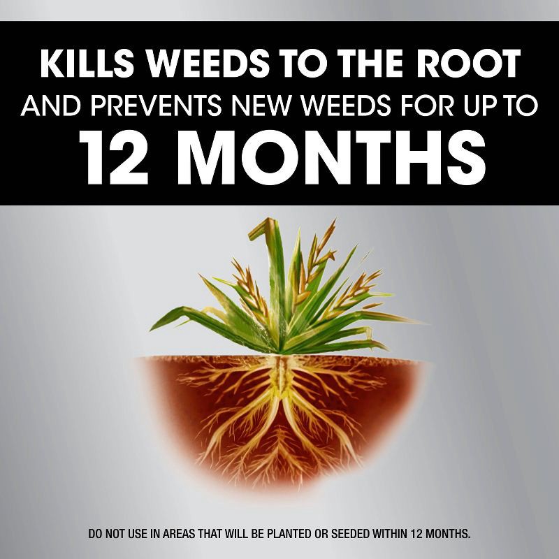 slide 5 of 13, Roundup Dual Action 365 Weed and Grass Killer Plus 12 Month Preventer Concentrate 32 fl oz, 32 fl oz