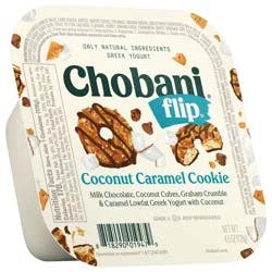 Chobani Flip Coconut Caramel Cookie Greek Yogurt - 4.5oz