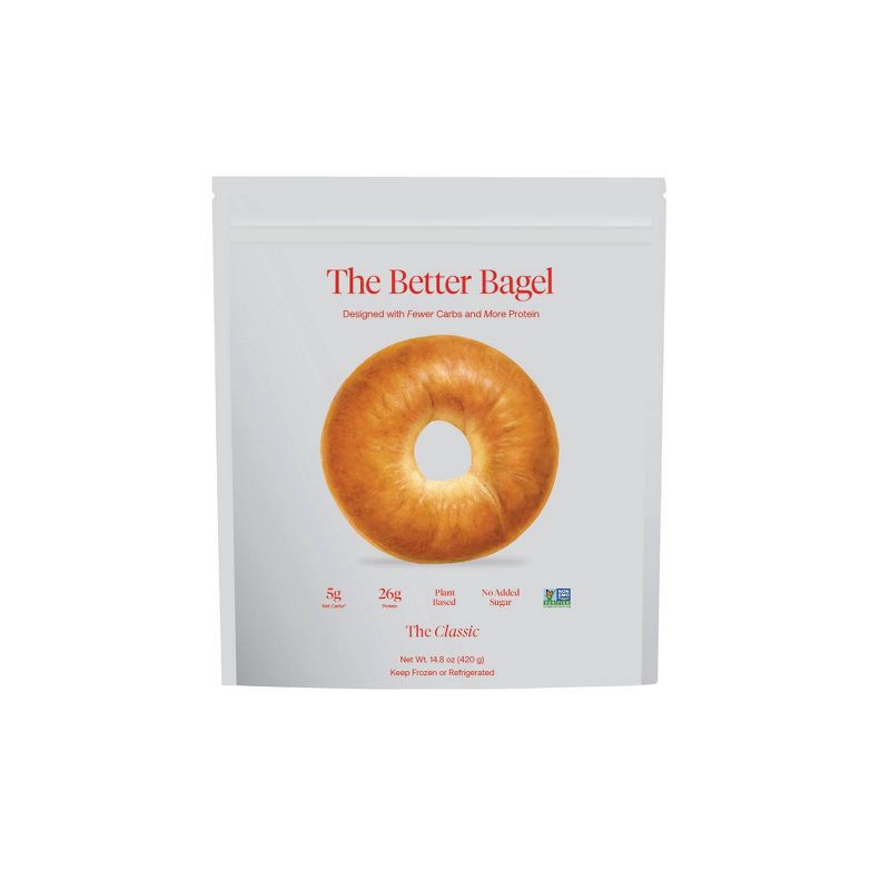 slide 1 of 1, BetterBrand The Classic Better Bagel - 14.8oz/4ct, 4 ct; 14.8 oz