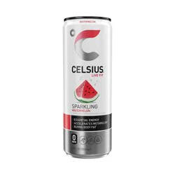 CELSIUS Sparkling Watermelon Functional Energy Drink - 12 fl oz Can