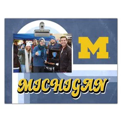 8'' x 10'' NCAA Michigan Wolverines Picture Frame: MDF Easel Back, Tabletop Display