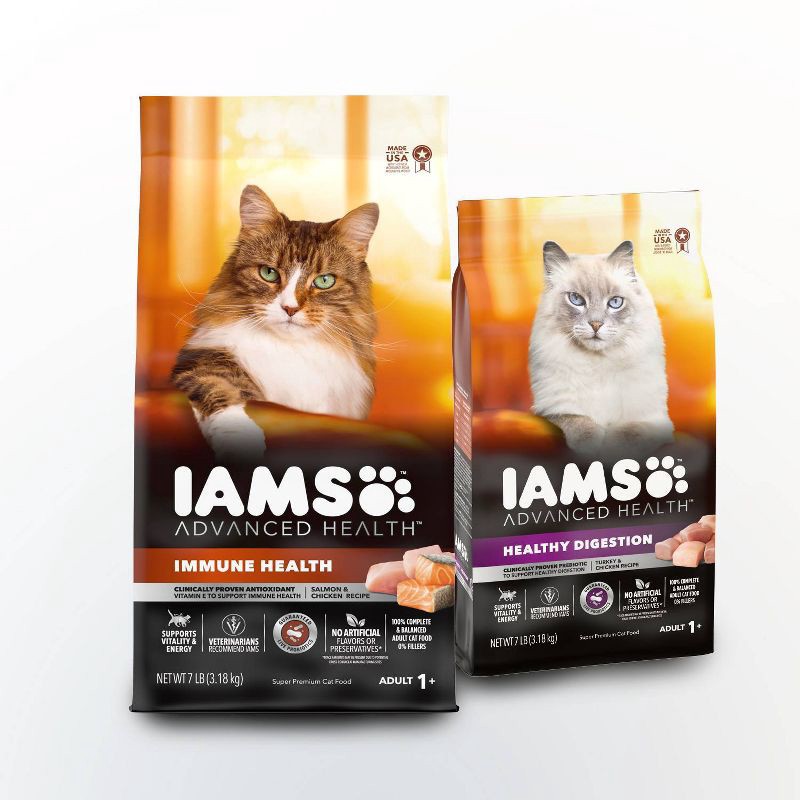 IAMS Advanced Immune Health with Salmon Chicken Flavor Adult Dry