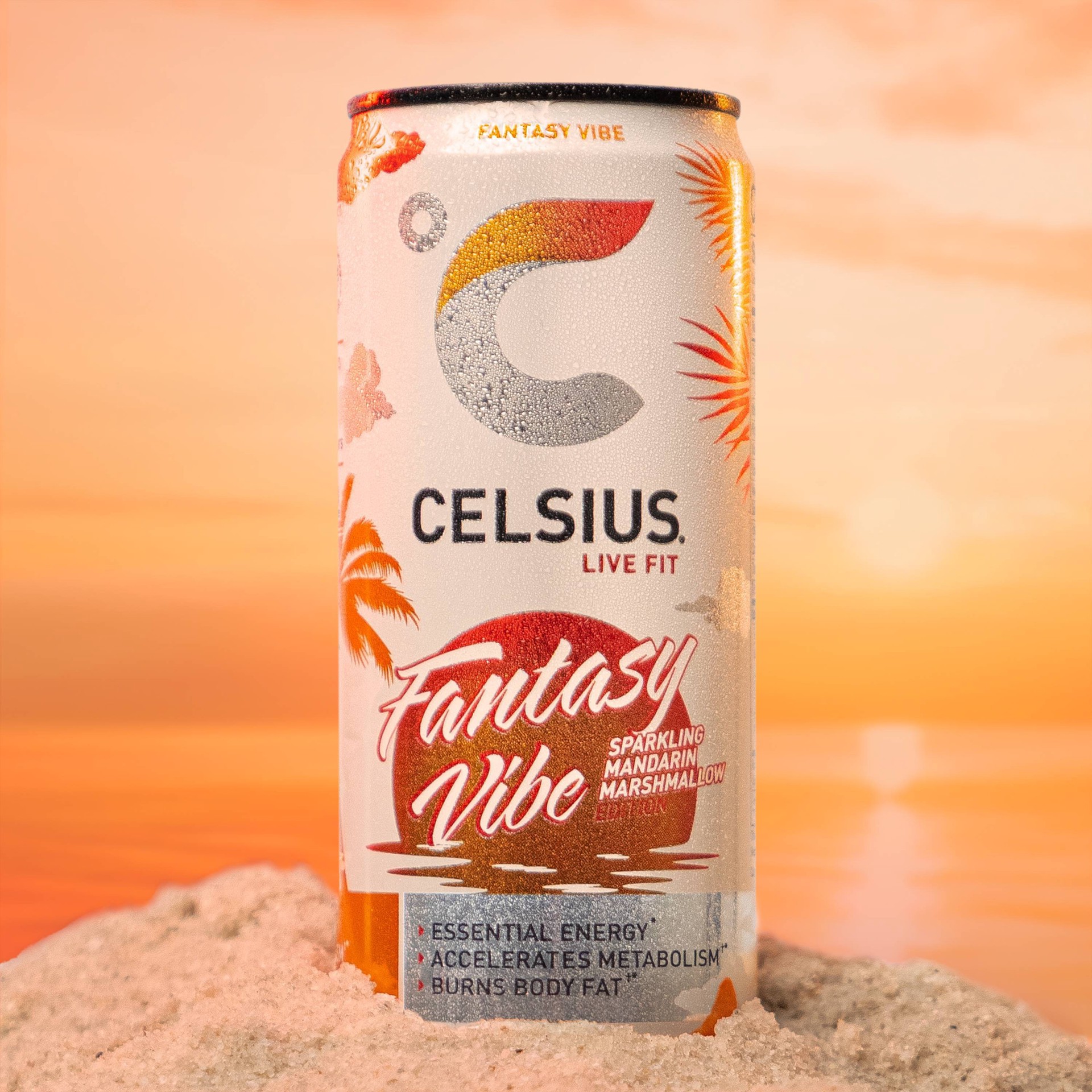 CELSIUS Sparkling Fantasy Vibe Energy Drink - 12 fl oz Can 12 fl oz | Shipt