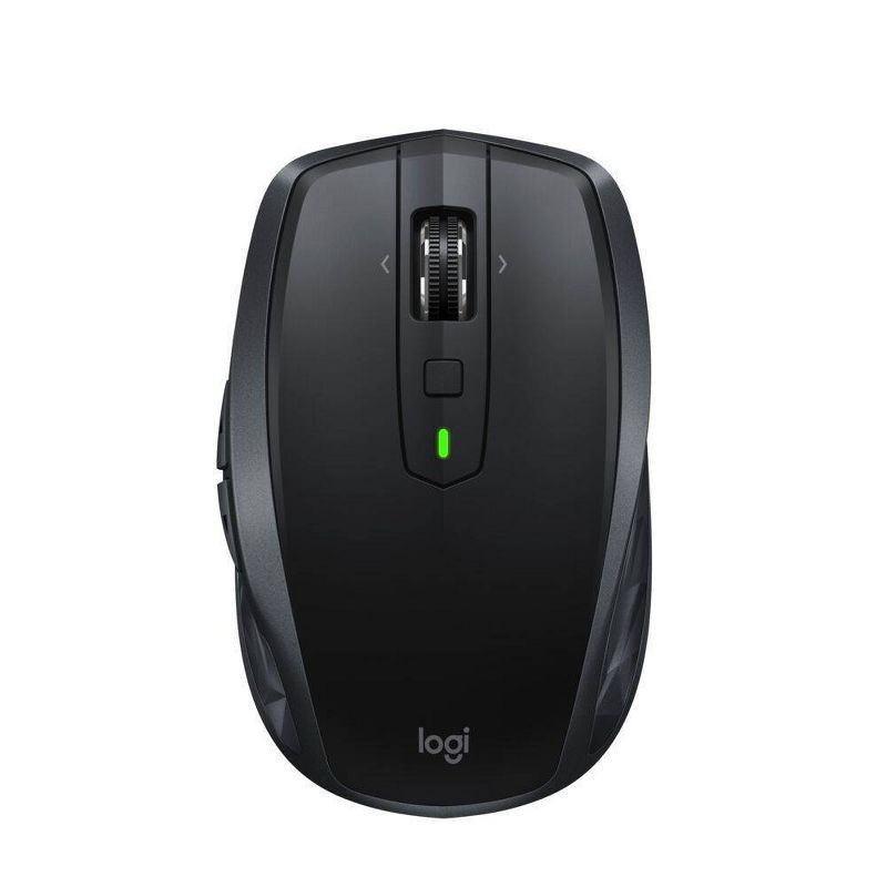 slide 1 of 4, Logitech MX Anywhere 2S Wireless Mouse - Black: Bluetooth, USB-A Compatible, 1 ct