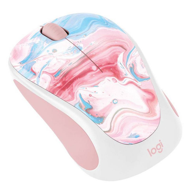 slide 2 of 3, Logitech M317C Mouse - Cotton Candy, 1 ct