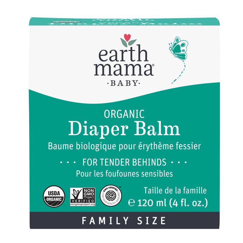 slide 1 of 10, Earth Mama Organic Diaper Balm Diaper Cream for Babies - 4 oz, 4 oz