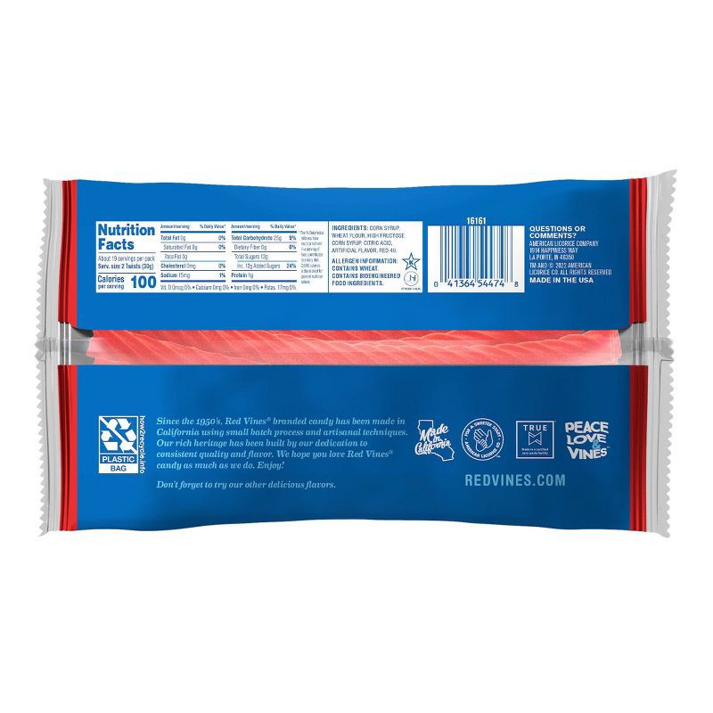 slide 2 of 4, Red Vines Jumbo Twists - 20oz, 20 oz