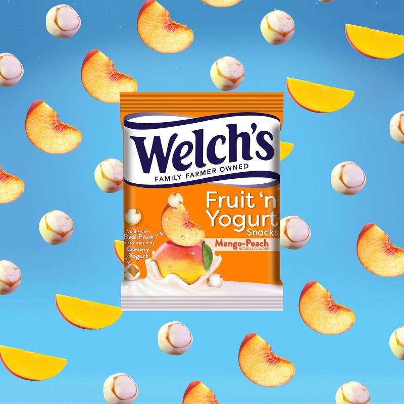 slide 3 of 5, Welch's Welchs Fruit N Yogurt Mango Peach - 5.6oz/8ct, 8 ct; 5.6 oz