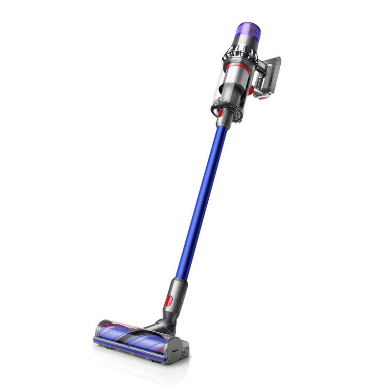 slide 1 of 10, Dyson V11 Cordless Stick Vacuum Blue: 2-Year Warranty, Multi-Surface, Bagless, Lithium Ion Battery, 3 Speeds, 1 ct