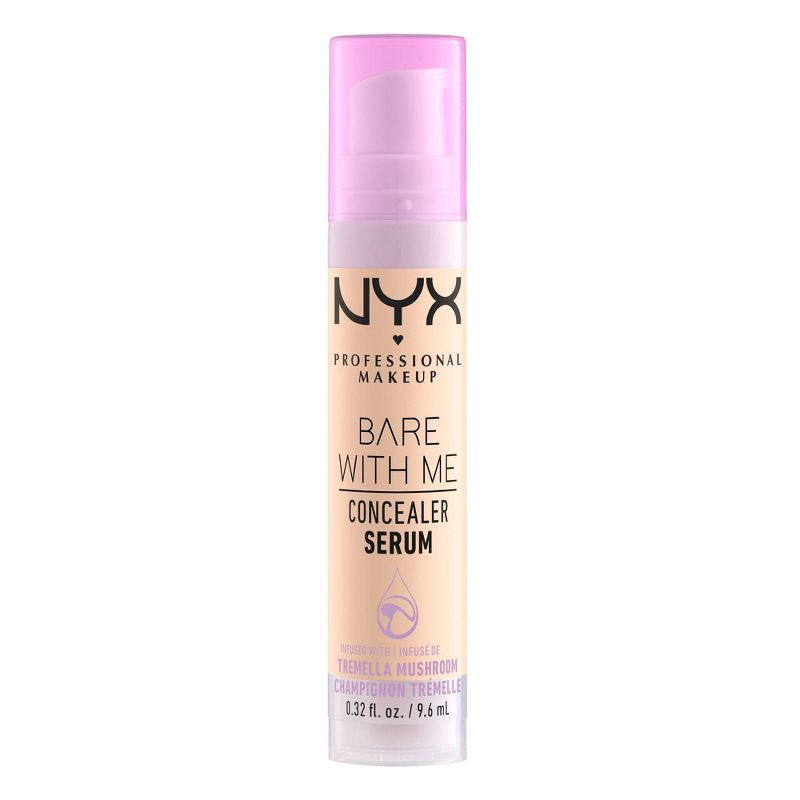 slide 3 of 4, NYX Professional Makeup Bare With Me Serum Concealer - 0.32 fl oz - 01 Fair, 0.32 fl oz