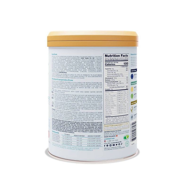 slide 3 of 8, Kendamil Classic Toddler Powder Formula - 28.2oz, 28.2 oz