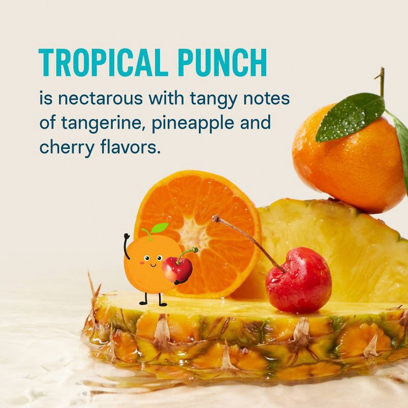 slide 8 of 12, Liquid I.V. Hydration Multiplier Kids' Electrolyte Drink - Tropical Punch - 2.25oz/8ct, 8 ct; 2.25 oz