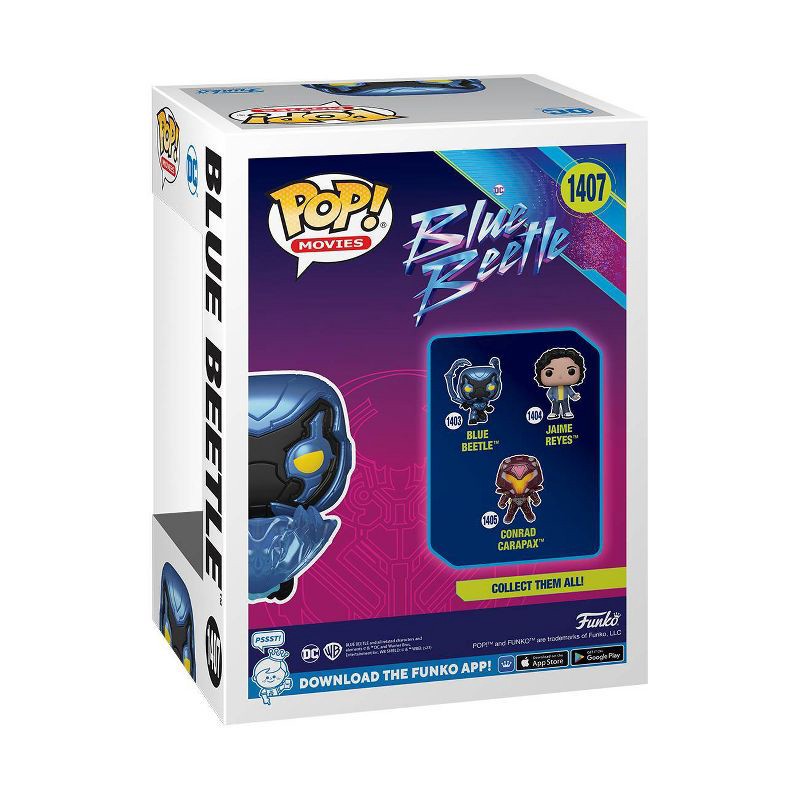 slide 4 of 4, Funko POP! Movies: Blue Beetle Vinyl Figure, 1 ct