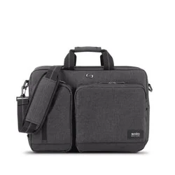 Solo New York Duane 16" Hybrid Laptop Bag - Gray