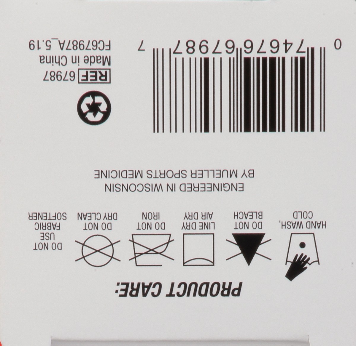 slide 8 of 9, Mueller Moderate One Size Compression Glove One Size 1 ea, 1 ct