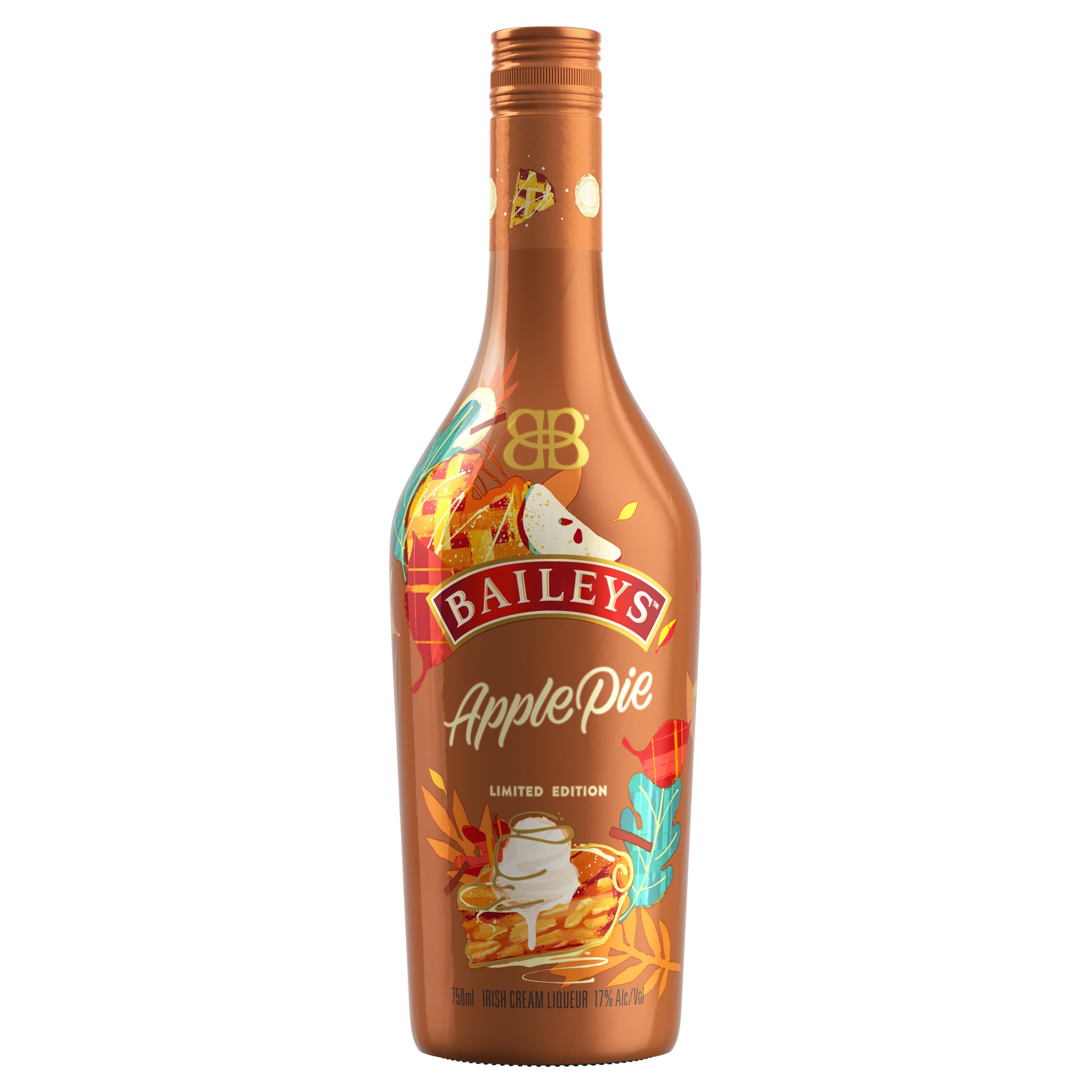 slide 1 of 8, Bailey's Apple Pie Irish Cream Liqueur, 750 mL, 750 ml
