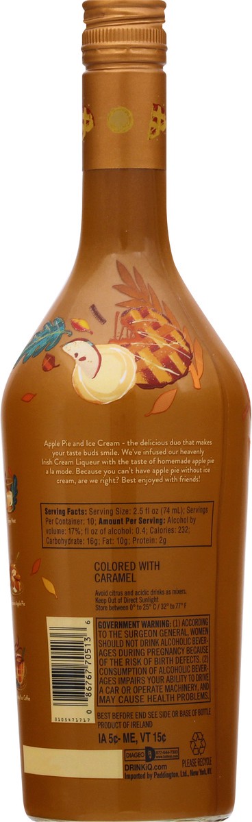 slide 3 of 8, Bailey's Apple Pie Irish Cream Liqueur, 750 mL, 750 ml