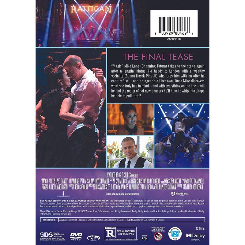 slide 2 of 5, Warner Home Video Magic Mike's Last Dance (DVD), 1 ct