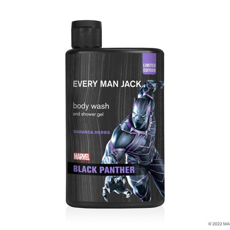 slide 1 of 1, Every Man Jack Black Panther Wakanda Herbs Body Wash - 13.5 fl oz, 13.5 fl oz