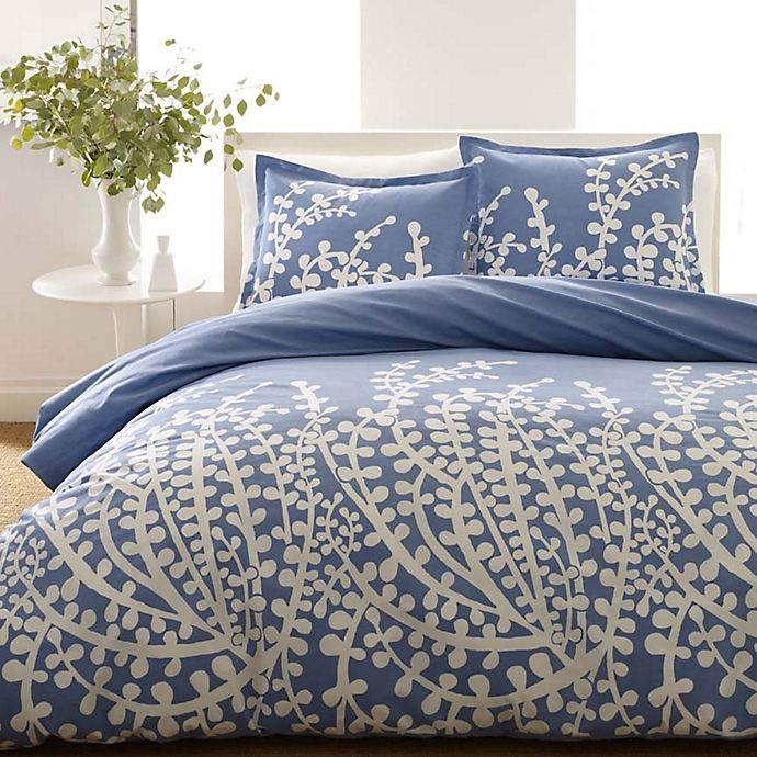 slide 1 of 2, City Scene Branches Full/Queen Comforter Set - French Blue, 3 ct