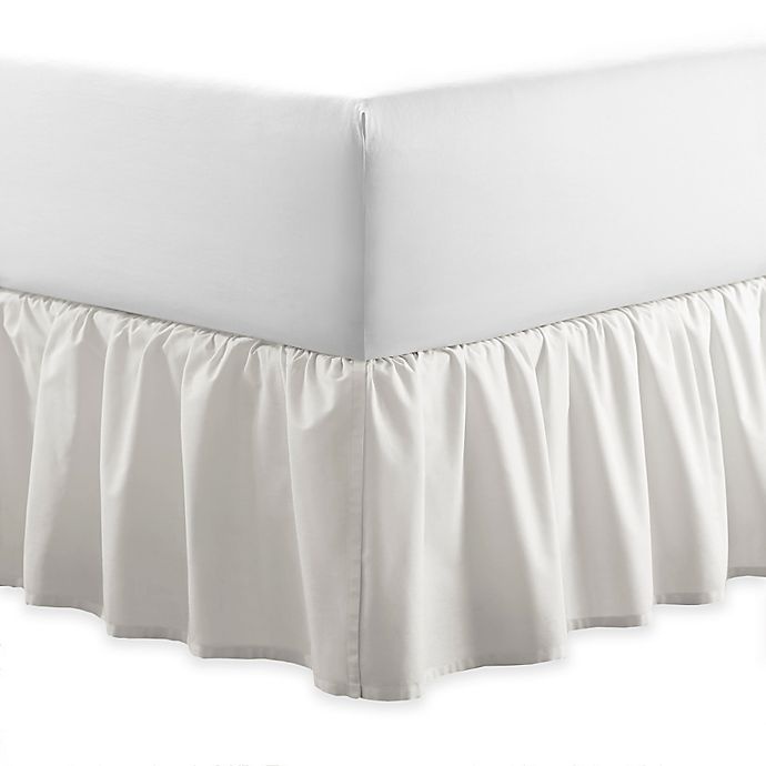 slide 1 of 2, Laura Ashley Ruffle Queen Bed Skirt - White, 1 ct