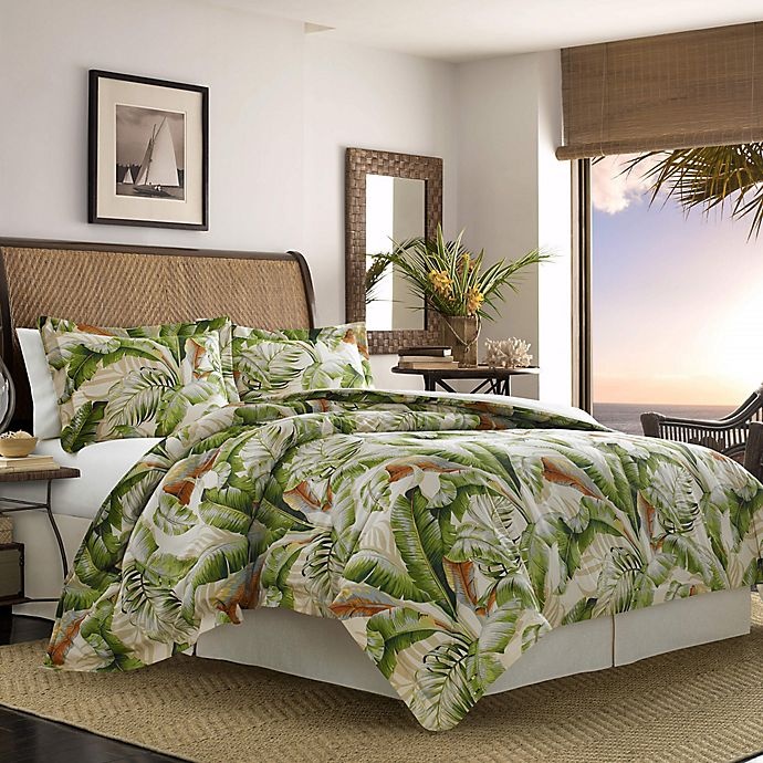 slide 2 of 4, Tommy Bahama Palmiers King Duvet Cover Set - Green, 1 ct