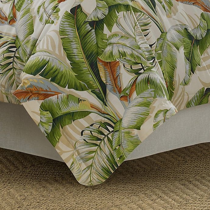 slide 4 of 4, Tommy Bahama Palmiers King Duvet Cover Set - Green, 1 ct