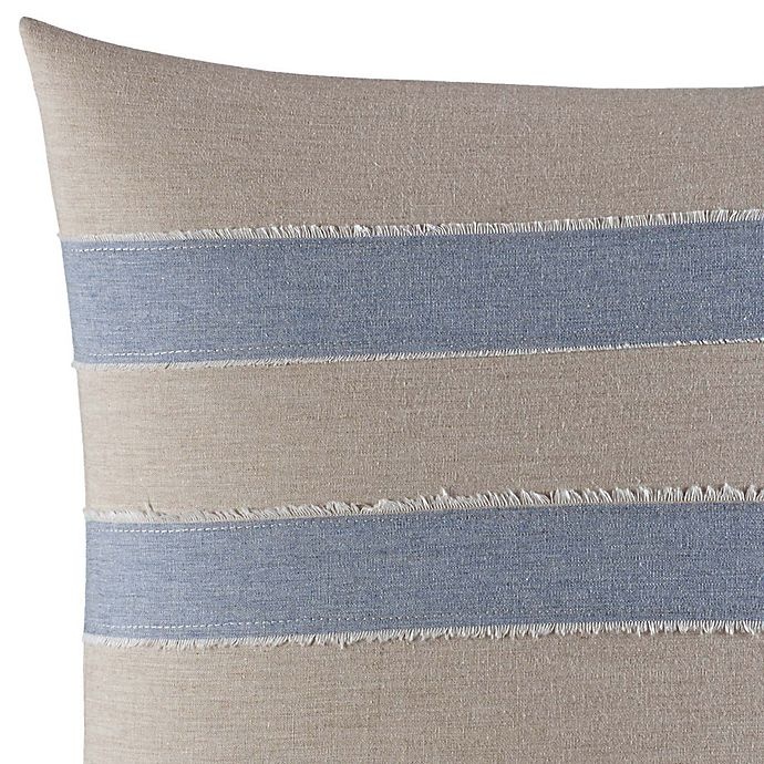 slide 2 of 2, Nautica Abbot Striped Square Throw Pillow, 1 ct