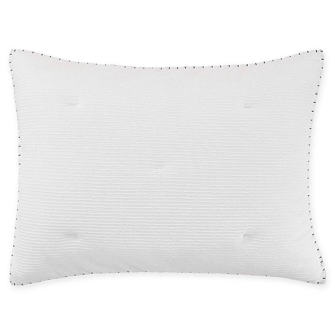 slide 1 of 2, ED Ellen DeGeneres Sonoma Standard Pillow Sham - White, 1 ct