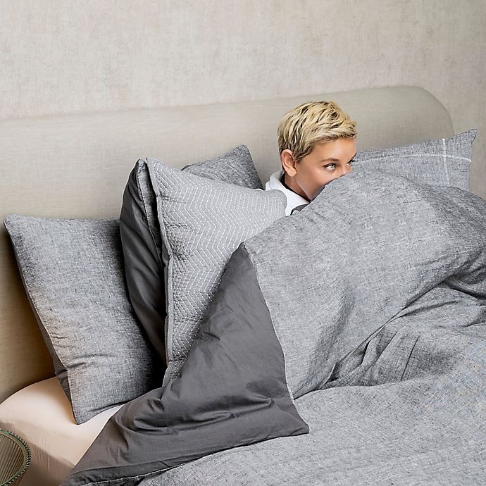 slide 4 of 6, ED Ellen DeGeneres Dream European Pillow Sham - Blue Wash, 1 ct