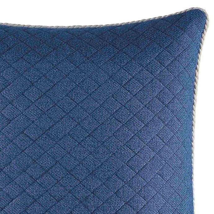 slide 2 of 3, Nautica Norcross Square Throw Pillow - Navy, 1 ct