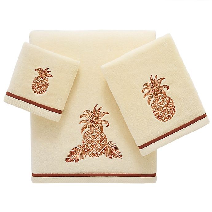 slide 2 of 3, Tommy Bahama Batik Pineapple Raw Sienna Bath Towel, 1 ct