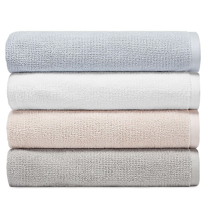 slide 2 of 2, Vera Wang Pure Embrace Organic Cotton Towel Set - Serene Blue, 3 ct