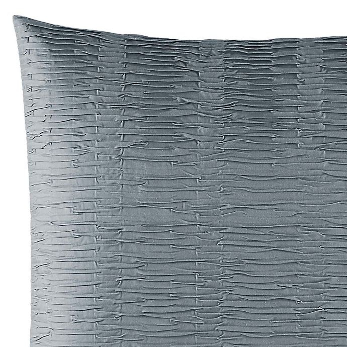 slide 2 of 3, Vera Wang Marble Shibori European Pillow Sham - Silver/Black, 1 ct