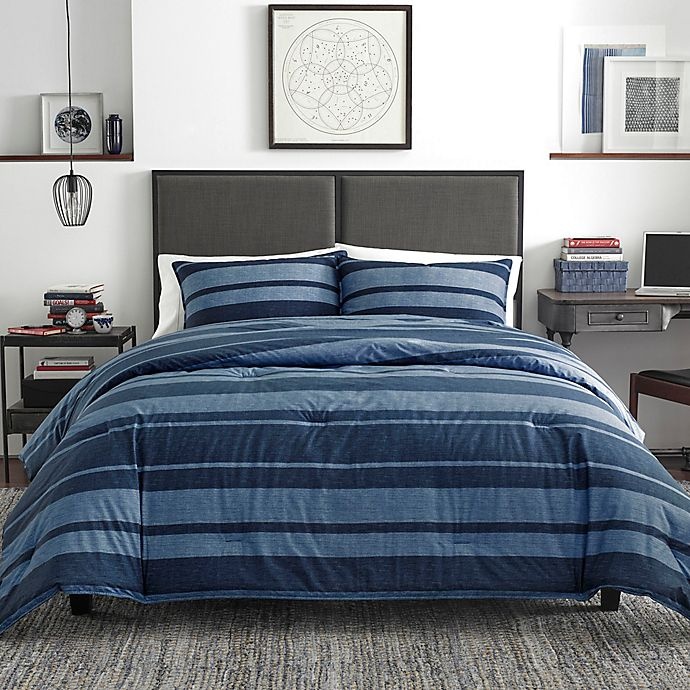 slide 4 of 5, Nautica Longpoint Twin/Twin XL Comforter Set - Navy, 1 ct