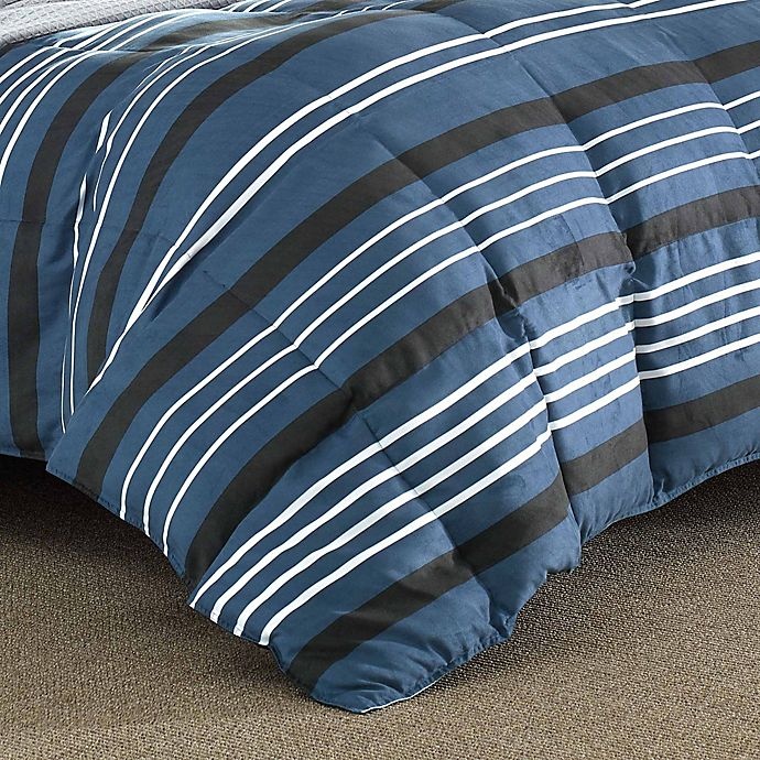 slide 3 of 3, Nautica Valmont Twin/Twin XL Comforter Set - Navy, 1 ct