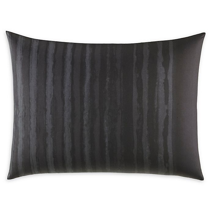 slide 1 of 3, Vera Wang Shadow Stripe Standard Sham - Charcoal, 1 ct