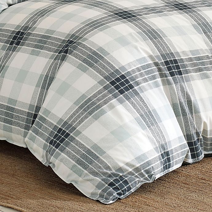 slide 3 of 3, Eddie Bauer Winter Ridge Plaid Reversible King Comforter Set - Green, 3 ct